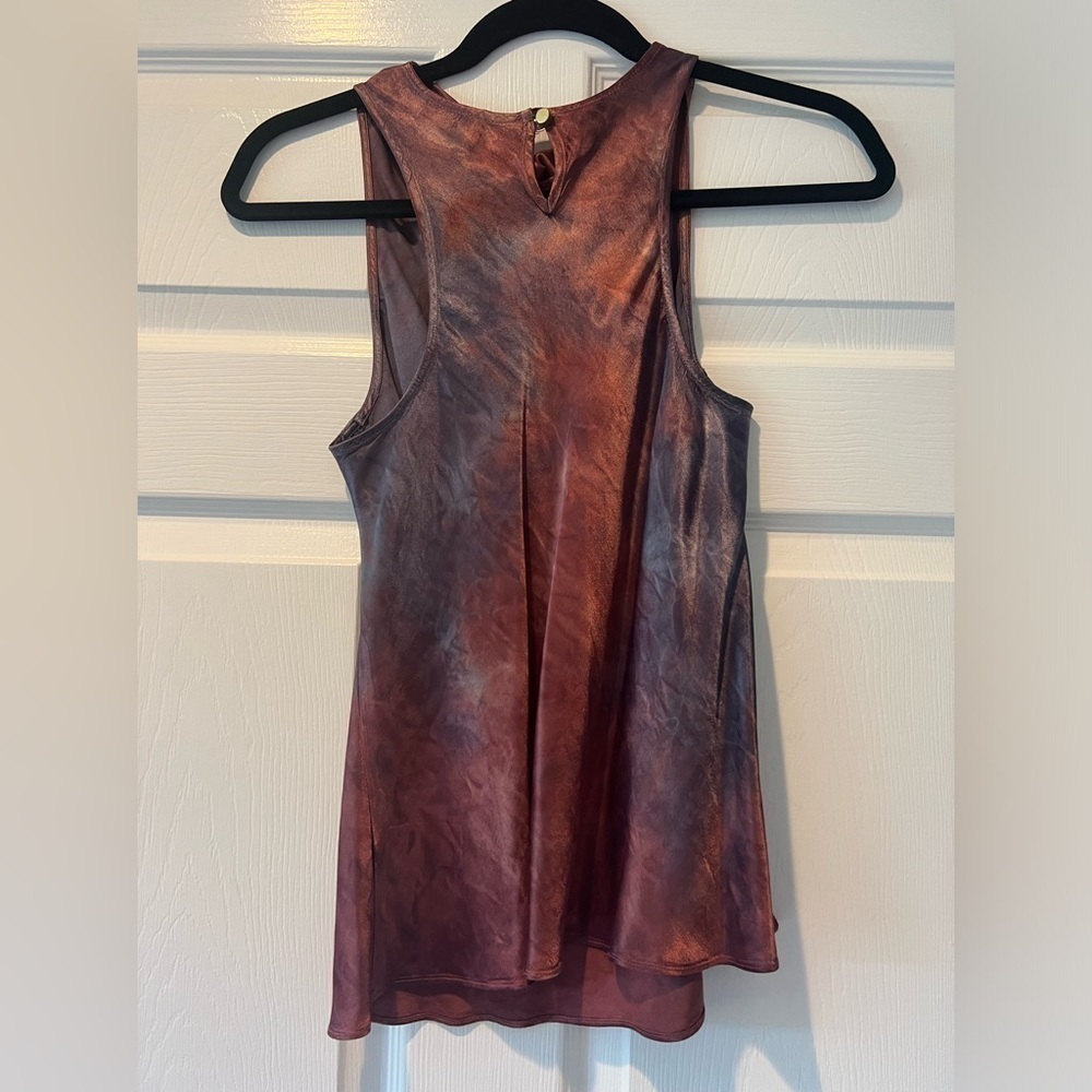 NATION COWL NICK TIE DYE TOP SIZE XS - Picture 2 of 5